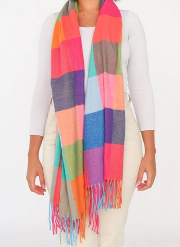 (w) Scarf 1413 fuchsia