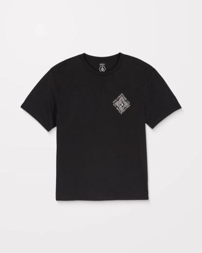 T-Shirt Volcom Obtical black