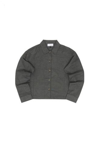 (w) Shirt Mazine anthracite melange