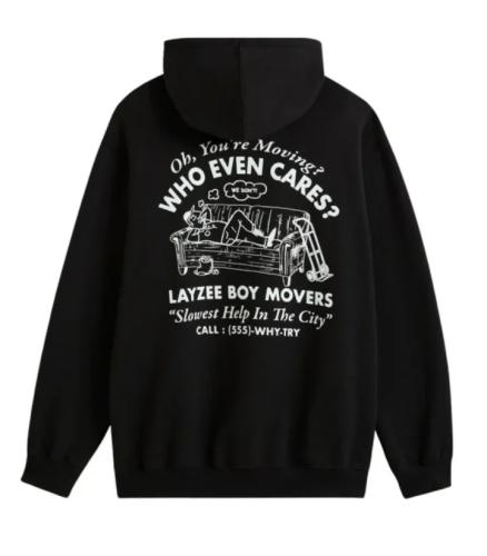 Hooded Vans Moving Co black