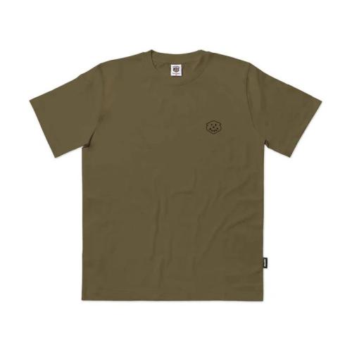 T-Shirt The Dudes Face Logo british khaki