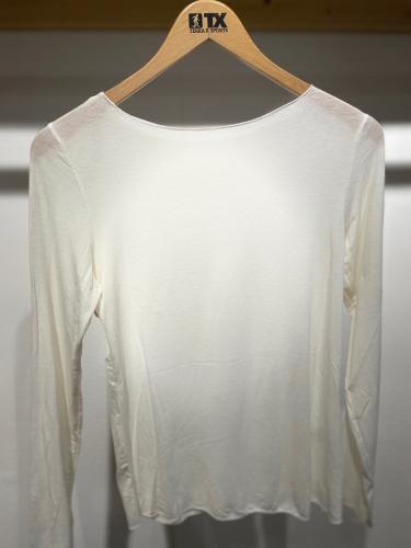 (w) Longsleeve Viskose/Cashmere ecru