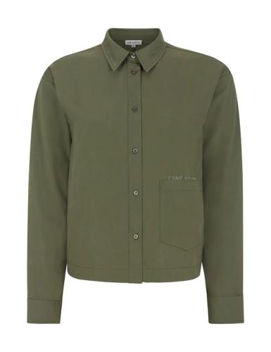 (w) Hemd Esm Studios ESAmira cropped moss
