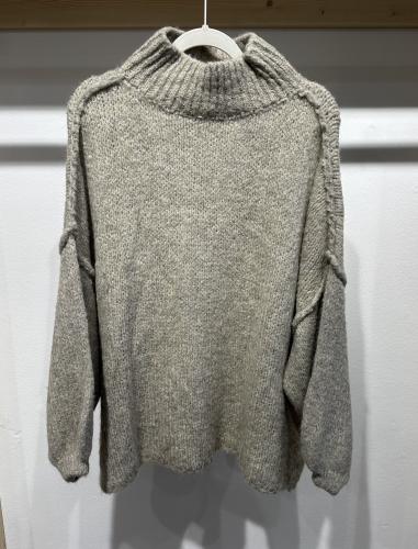 (w) Strickpulli 50168 beige