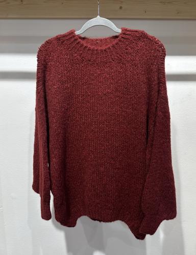 (w) Strickpulli 6100 bordeux