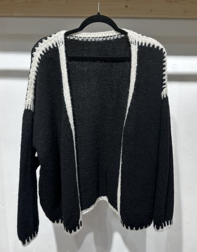 (w) Strickjacke MG0871 schwarz