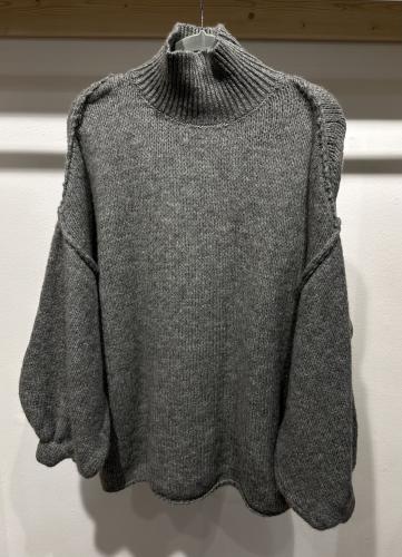 (w) Strickpullover MG0755 grey
