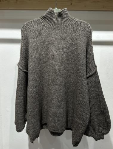 (w) Strickpullover MG0755 taupe