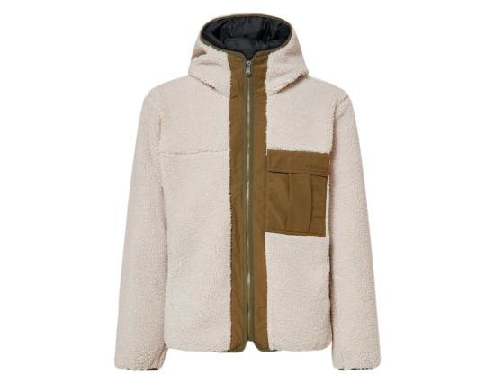 Jacke Oakley Snow Drift Full Zip Sherpa mist