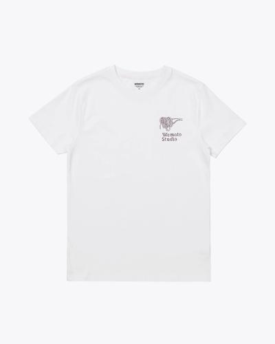T-Shirt Wemoto Pasta Club white