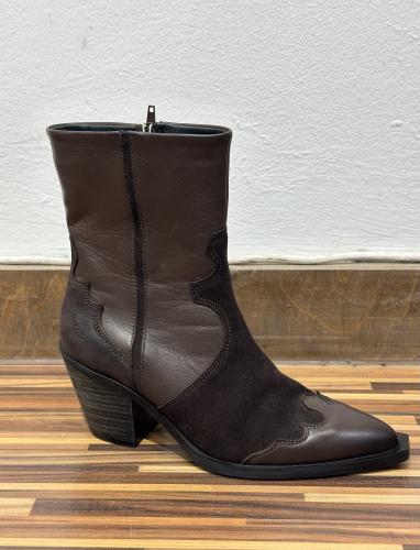 (w) Schuh Apple Of Eden Western Ankle Boot velvet