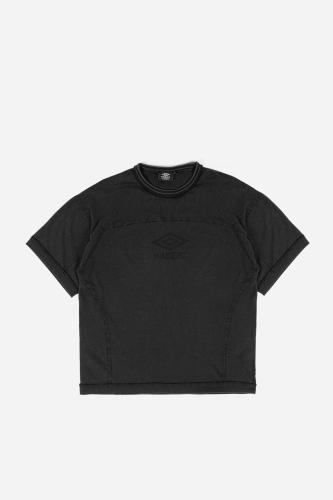 T-Shirt Wasted Paris x Umbro Boxy faded black