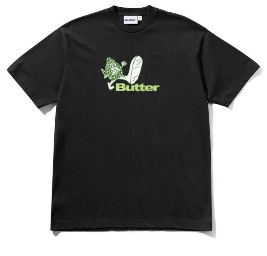 T-Shirt Butter Goods Steppin'Logo black