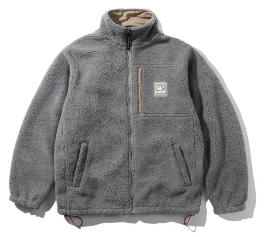 Jacke Butter Goods Terrain Highpile grey