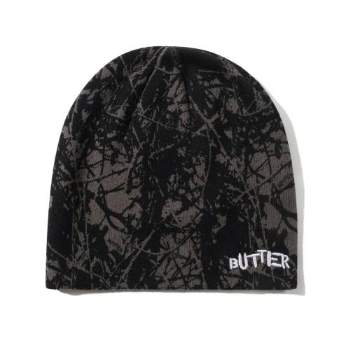 Mtze Butter Goods Woods Camo Skully black