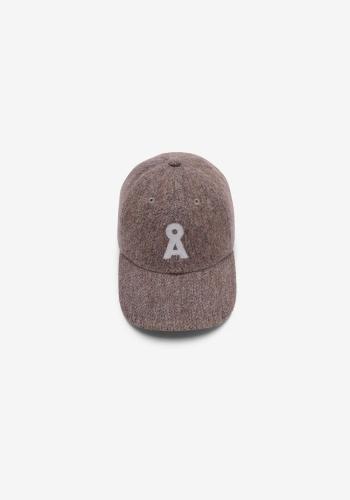 Cap Armedangels Yenaas Tweed pure walnut cream