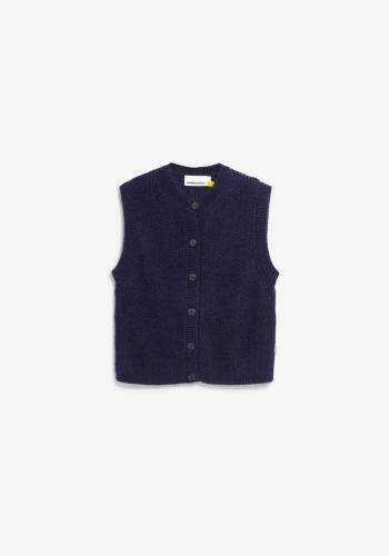(w) Weste Armedangels Helgeaa Premium tinted navy