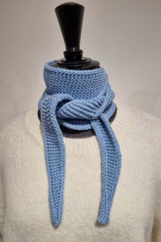 (w) Miniscarf Soffffl lightblue