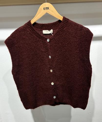 (w) Vest 373 bordeaux