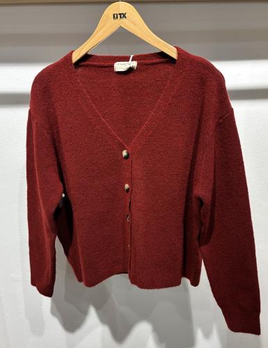 (w) Cardigan 021 red