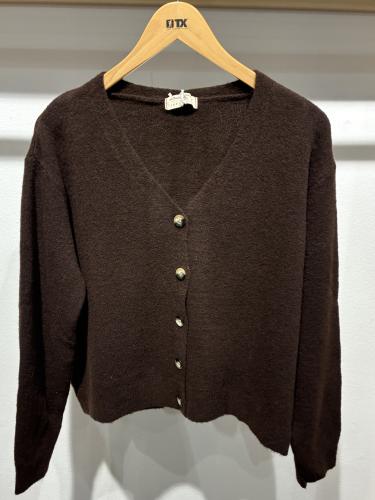(w) Cardigan 021 choco