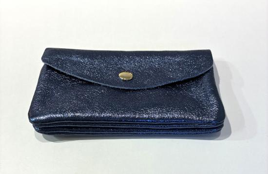 (w) Geldbeutel glitzer blue