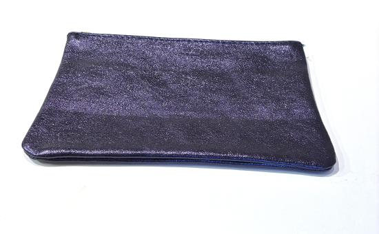 (w) Tasche glitzer dark purple
