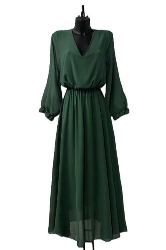 (w) Dress TH24590 green