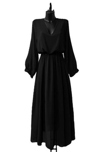 (w) Dress TH24590 black