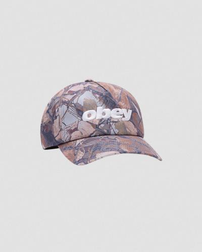 Cap OBEY Delta 5 Panel fence camo
