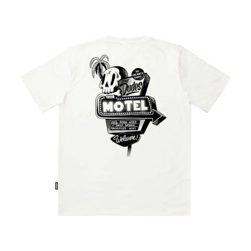 T-Shirt The Dudes Motel off white