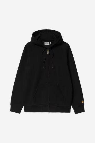 Zip-Hooded Carhartt WIP Chase black