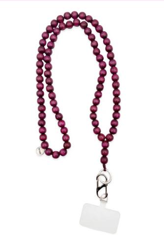 (w) Lanyard Escapulario bordeaux