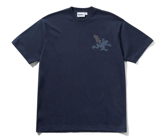 T-Shirt Butter Goods Croaker navy
