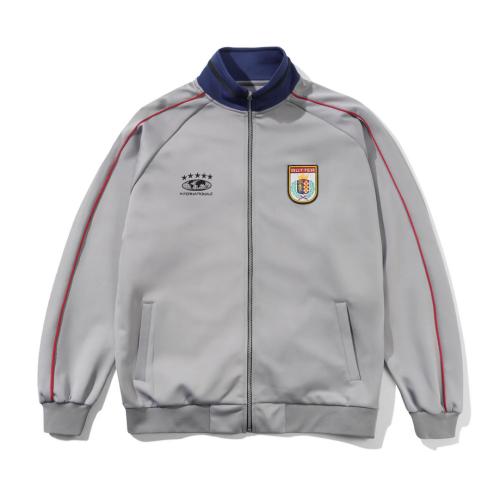 Jacke Butter Goods Internationale Track grey 