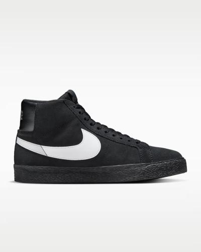Schuh Nike SB Blazer Mid deep black