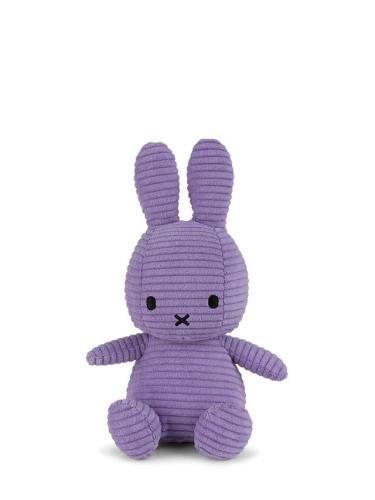 Miffy Sitting Corduroy 23cm dark purple
