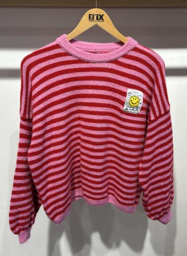 (w) Knit Sweater 21610 pink