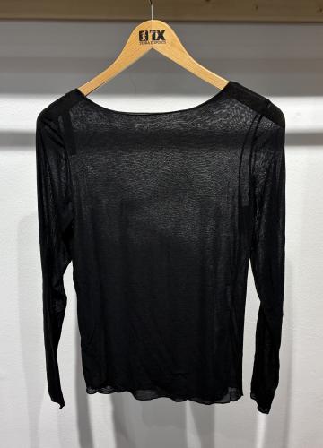 (w) Longsleeve Cashmere 723642 black