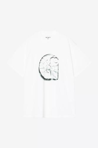 T-Shirt Carhartt WIP Shattered white