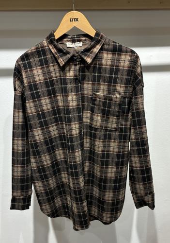 (w) Shirt PR9880 chocolate