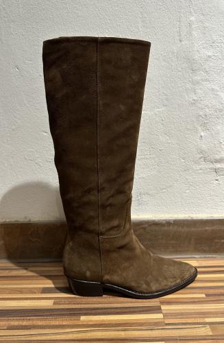 (w) Boot Phenumb Confidence Long suede brown dark