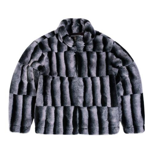 Jacke FUC Fake Furr grey