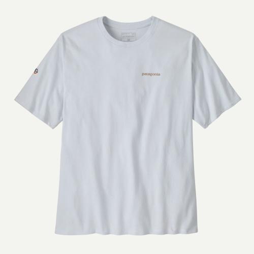 T-Shirt Patagonia Fitz Roy Icon white