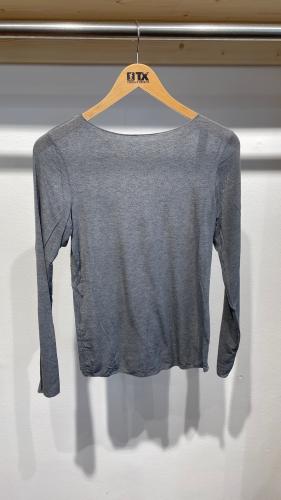 (w) Longsleeve Cashmere 723642 heather grey