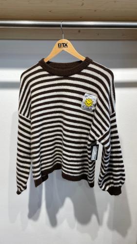 (w) Knit Sweater 21610 choco