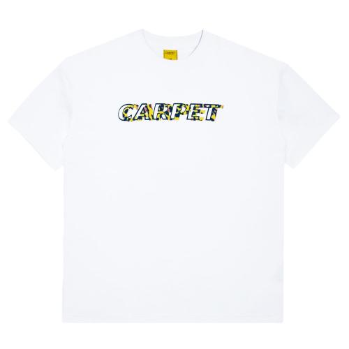 T-Shirt Carpet Company Cheetah White