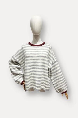 (w) Knit Sweater 275 grey