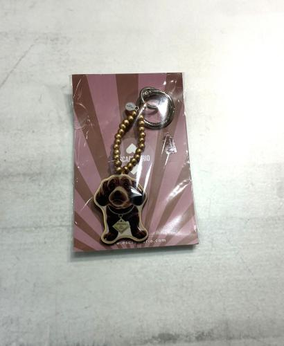 (w) Bag Charm Escapulario Dackel bronze