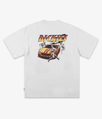 T-Shirt Dickies Nashport Pit Crew white